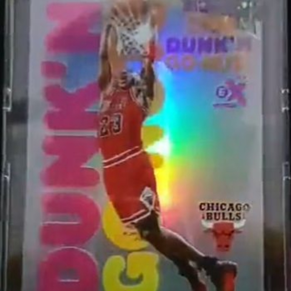 Michael Jordan Custom Dunk'n Go Nuts Card!!